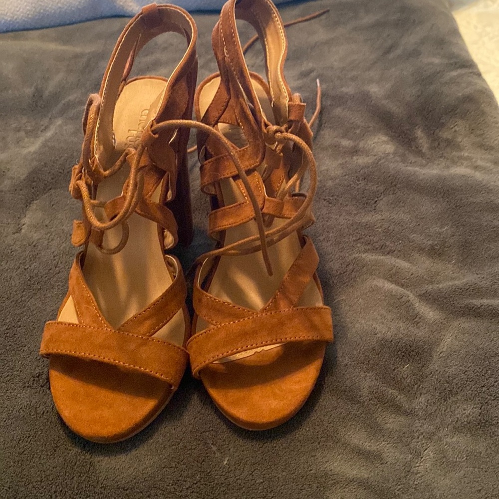 Brown heels